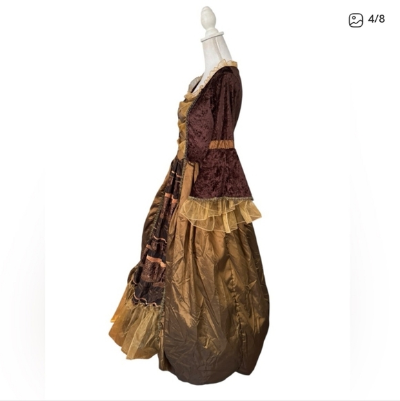 Spencer’s woman’s Vintage-Inspired Rococo Costume Dress halloween small - Picture 6 of 8